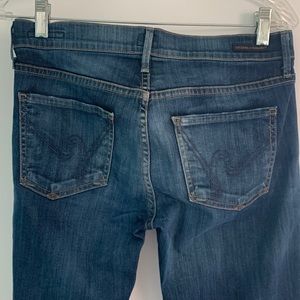 Citizen of Humanity Low Rise Straight Leg Medium Denim Jeans size 27